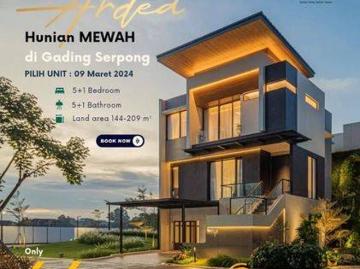 Rumah dijual di Gading Serpong, Tangerang