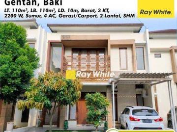 Rumah dijual di Gentan, Solo