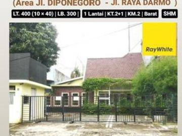 Rumah dijual di Diponegoro, Surabaya