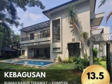 Rumah dijual di Kebagusan, Jakarta Selatan
