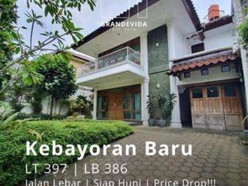 Rumah dijual di Kebayoran Baru, Jakarta Selatan