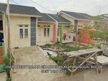 Rumah dijual di Klapanunggal, Bogor
