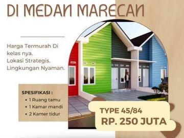Rumah dijual di Marelan, Medan