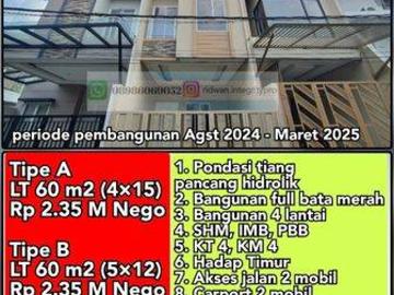 Rumah dijual di Taman Ratu, Jakarta Barat