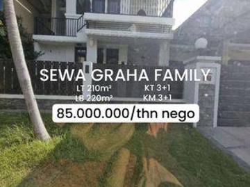 Rumah disewa di Graha, Surabaya