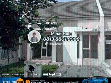 Rumah disewa di Suvarna Sutera, Tangerang