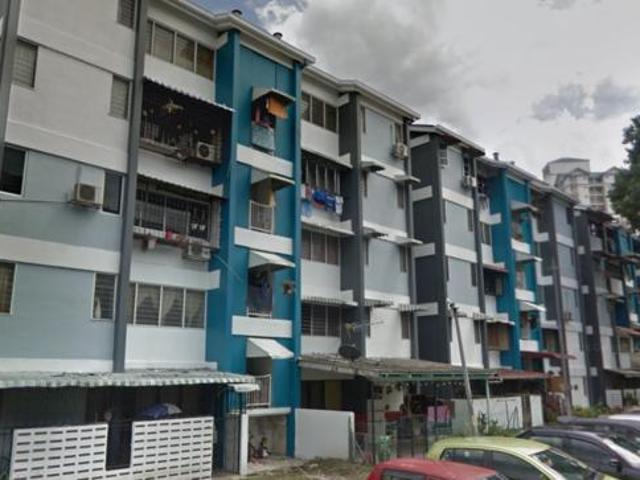 Rumah flat Kelumpuk Camar DJalan AU 38 block 27 tingkat 3