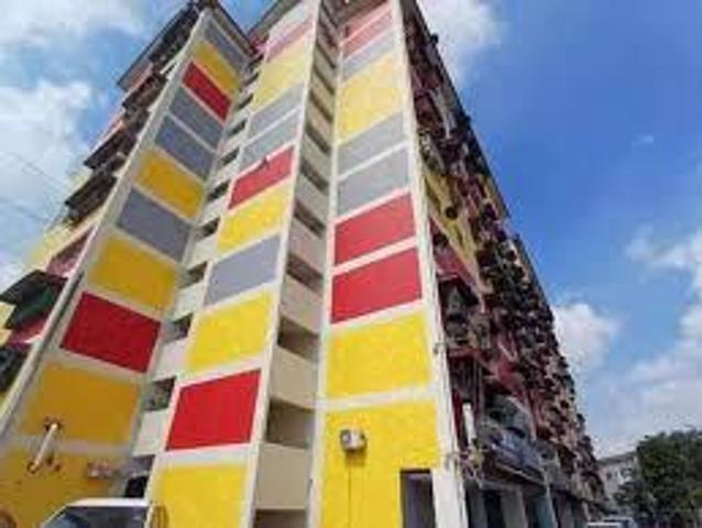 RUMAH FLAT laksamana jaya batu Caves block a tingkat 4