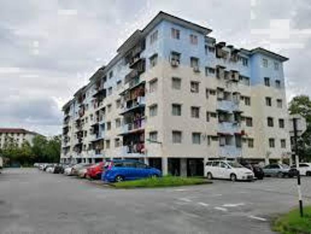Rumah flat pahlawan taman Tun perak cheras tingkat 5