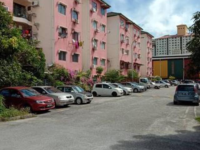 Rumah flat taman indah perdana block j tingkat 3