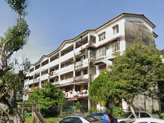 Rumah flat taman intan baiduri jalan 11b tingkat 4