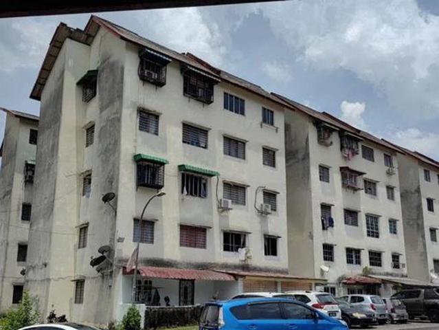 Rumah flat Tingkat 2 Pinggiran delima