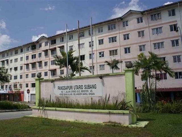Rumah flat Utarid Subang subang bestari seksyen u5 665sf block 10