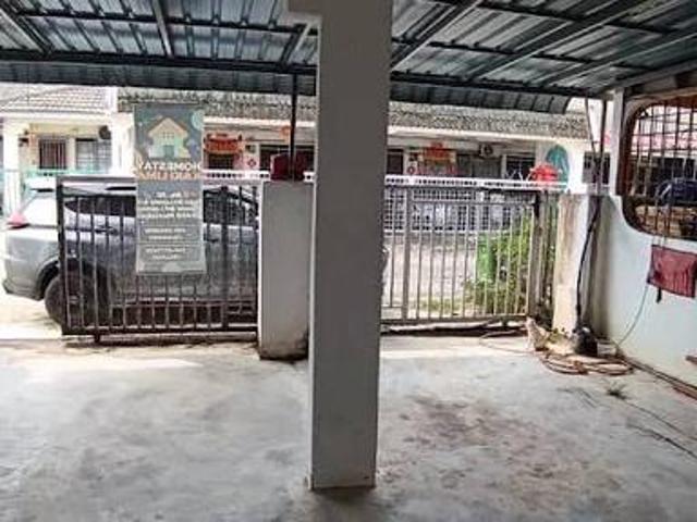Rumah Freehold 3 Bilik Taman Saga Mentakab