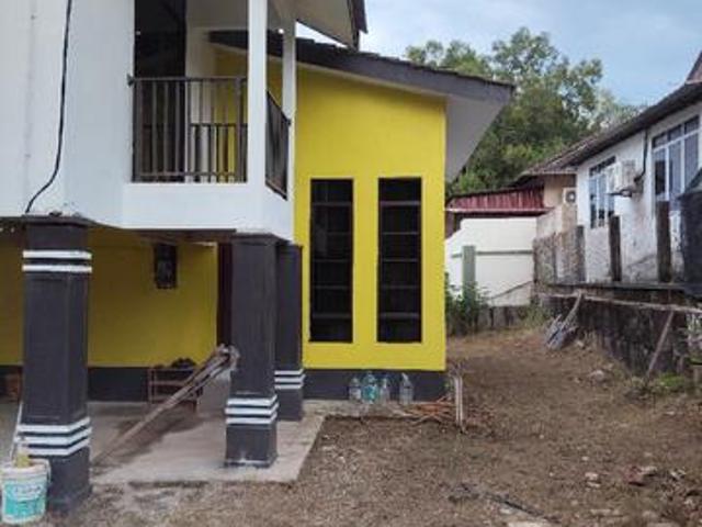 Rumah kampung atap genting untuk dijual dekat Kelulut