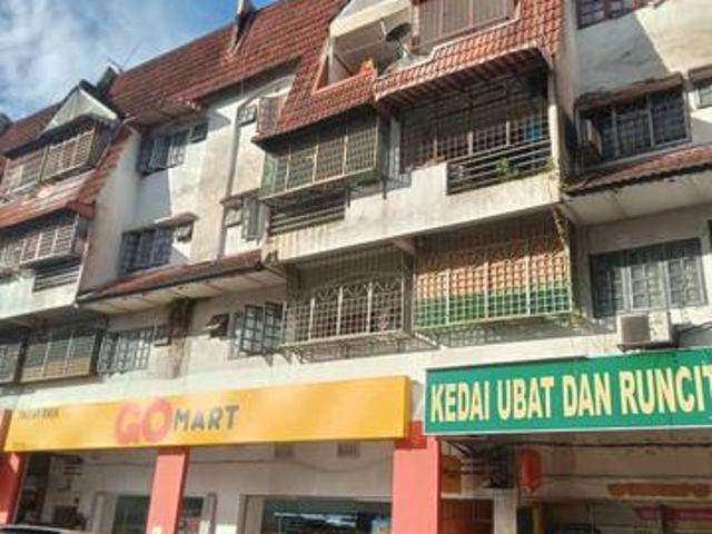Rumah kedai Taman Kosas Jalan Kosas 13 Taman Kosas tingkat 3