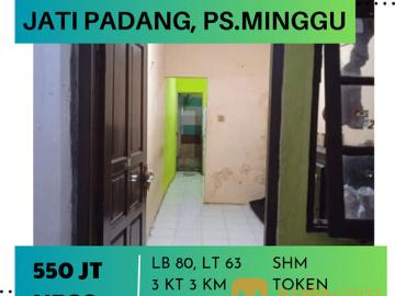 Rumah Kontrakan Jaksel Pasar Minggu Jati Padang Full Penghuni Dekat RSUD Pasar Minggu