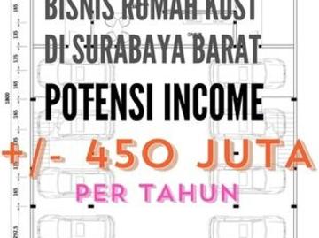 Rumah Kost Surabaya Barat Dukuh Kupang Dkt Tol Mayjen HR Mohammad Dukuh Pakis Darmo Permai SDPS