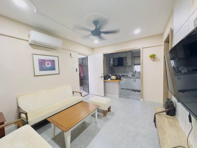 Rumah lawo Siap reno bawa baju Flat Camar KL