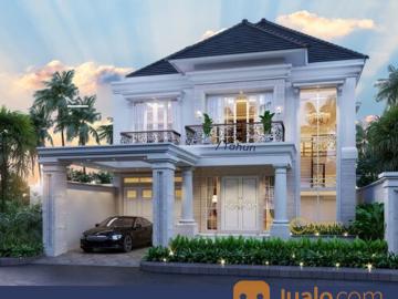 RUMAH MEWAH CEMARA PEKANBARU, ADA TAMAN DAN KOLAM RENANG PRIBADI
