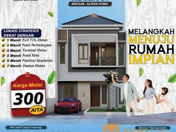 RUMAH MEWAH HARGA MURAH DEKAT EXIT TOL KLATEN