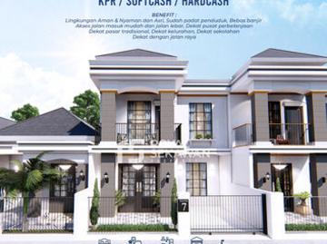 Rumah moderen hunian cantik strategis di kalicari pedurungan semarang