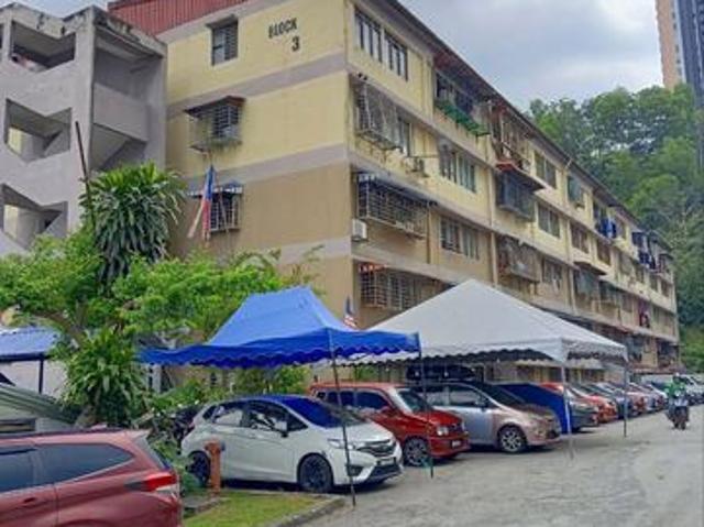 Rumah Murah Cheras 2 Bilik Tingkat 1 Flat Freehold Cheras