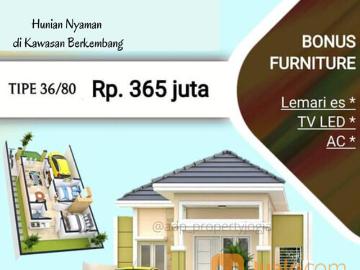 RUMAH MURAH CLUSTER EXCLUSIVE DI BANGUNJIWO, BANTUL BONUS FURNISH