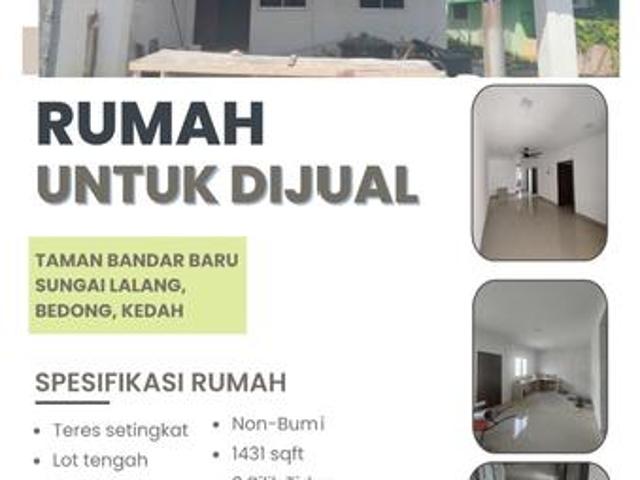 Rumah Murah Siap Boleh Masuk Taman Bandar Baru Sungai Lalang