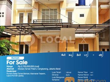 Rumah Mutiara Taman Palem, Cengkareng, Jakarta Barat