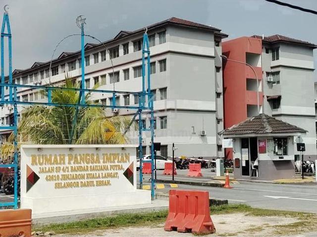 Rumah Pangsa Impian Tingkat 2 Bandar Saujana Putra Full Loan