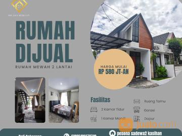 rumah Scandinavian mewah dekat universitas ternama lokasi strategis