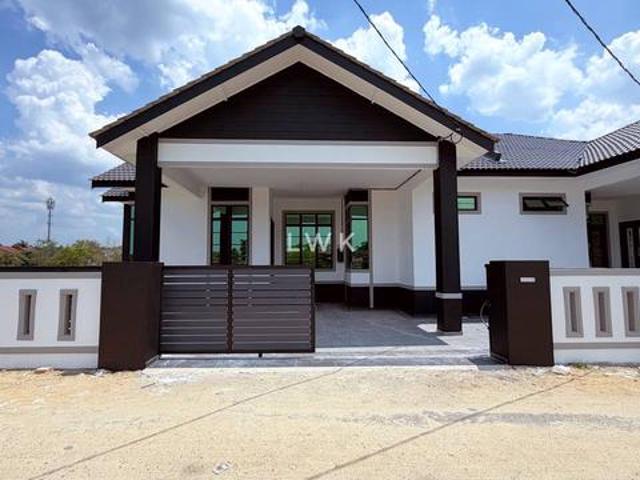 Rumah Semi D 1 Tingkat Moden Di Batu 11 Kg Patek Ketereh