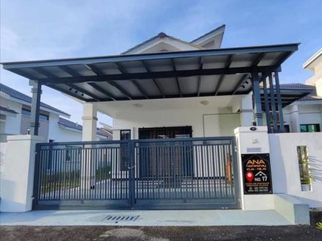 Rumah semi D klia lengkap utk dsewa