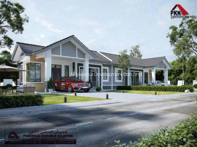 Rumah SemiD 1 Tingkat di Kg Huda Kubang Kerian