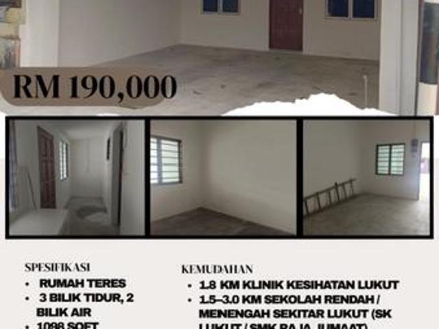 Rumah Sedia Untuk Dijual Taman Jaya Lukut Port Dickson