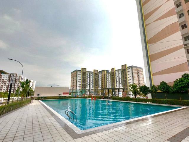 Rumah Setia Alam Seri Pinang Apartment 850sf Freehold Shah Alam 0Depo