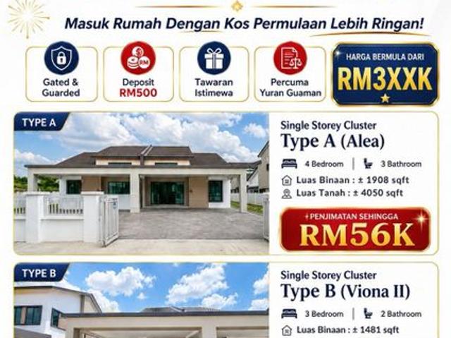 Rumah Setingkat Kluster Di Sungai Petani