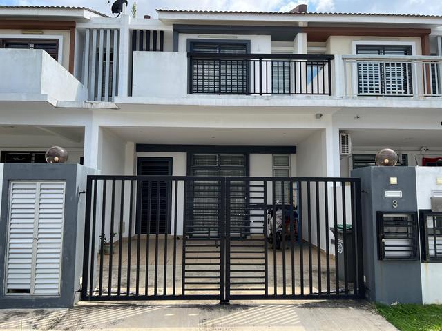 Rumah Sewa Meridin East Pasir Gudang4R3BSiap Langsir Hood Oven