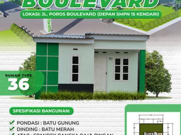 Rumah Subsidi dekat Polda Sultra