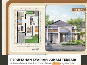 RUMAH SYARIAH LOKASI TERBAIK PONOROGO