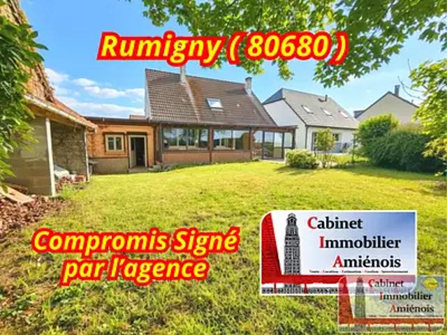 Rumigny 80680 Achat / Vente maison 6 pièces t6