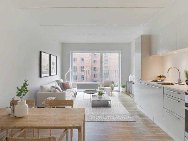Rummelig 4 værelses lejlighed på 106 m²