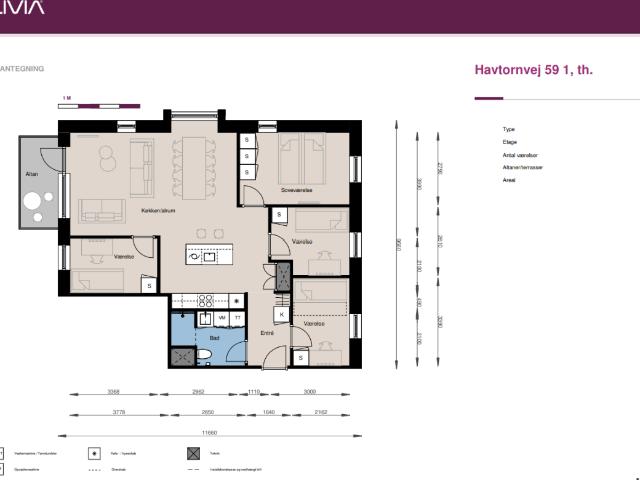 Rummelig 5 værelses på 108 m² nær Hedehusene