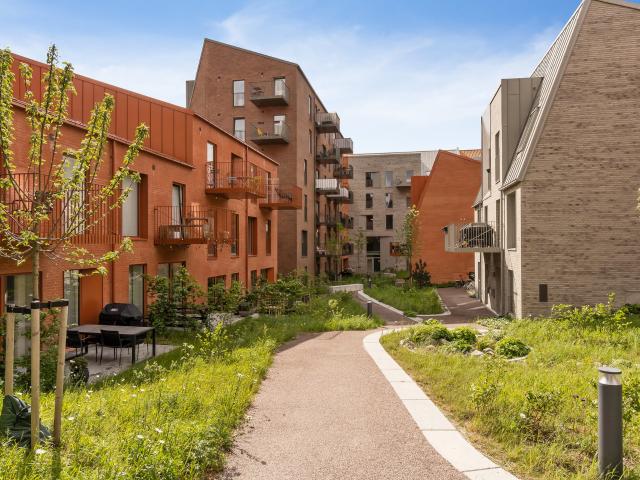 Rummelig 1 værelses bolig med altan i Aarhus C
