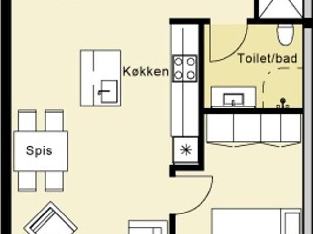 Rummelig 3 værelses på 89 m² i Aalborg