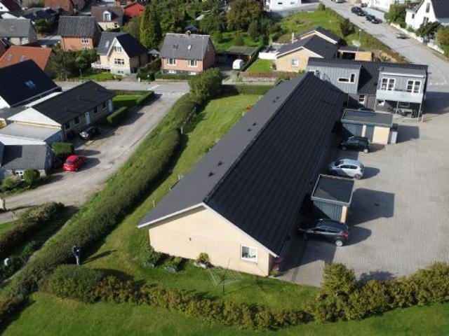 Rummeligt rækkehus med udsigt over Hobro