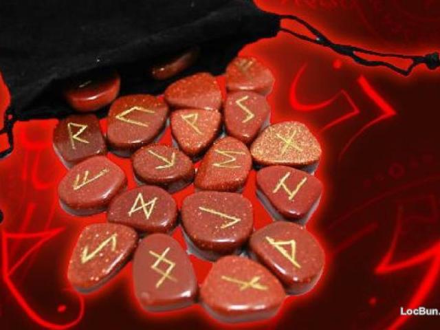 Rune set jasp, cuart roz, hematit+gratis cartea totul despre run
