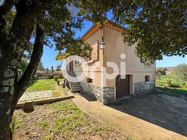 Ruoms 07120 Achat / Vente maison 4 pièces t4 jardin cave