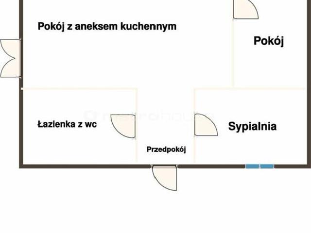 RUDA BUGAJ, dom parterowy 70 m2, działka 689 m2